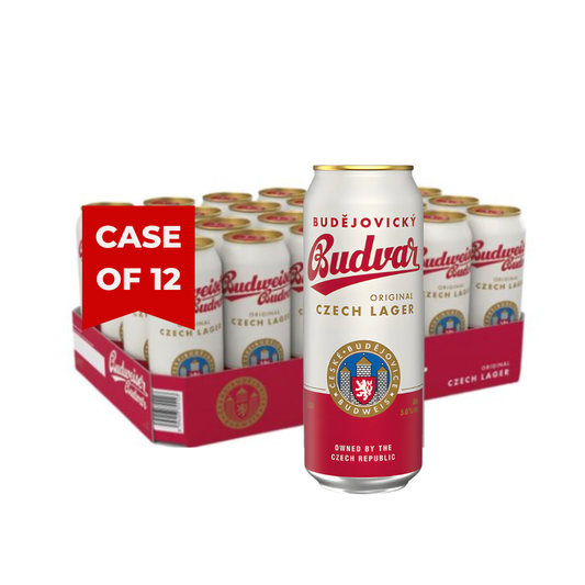 BUDVAR BEER CAN 12X50CL - Compare prices in UAE