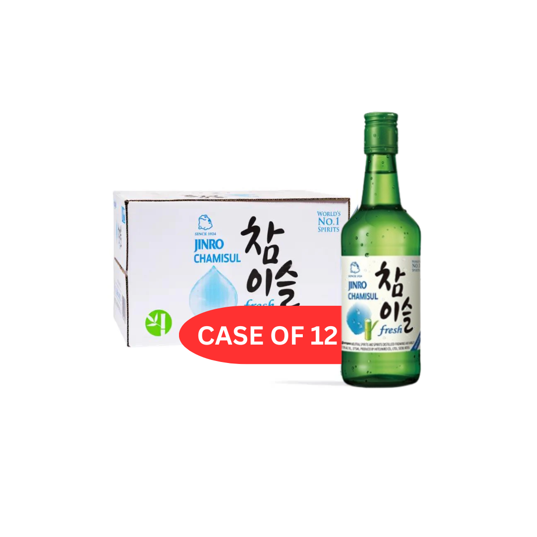 JINRO FRESH CHAMISUL SOJU (12X36CL)