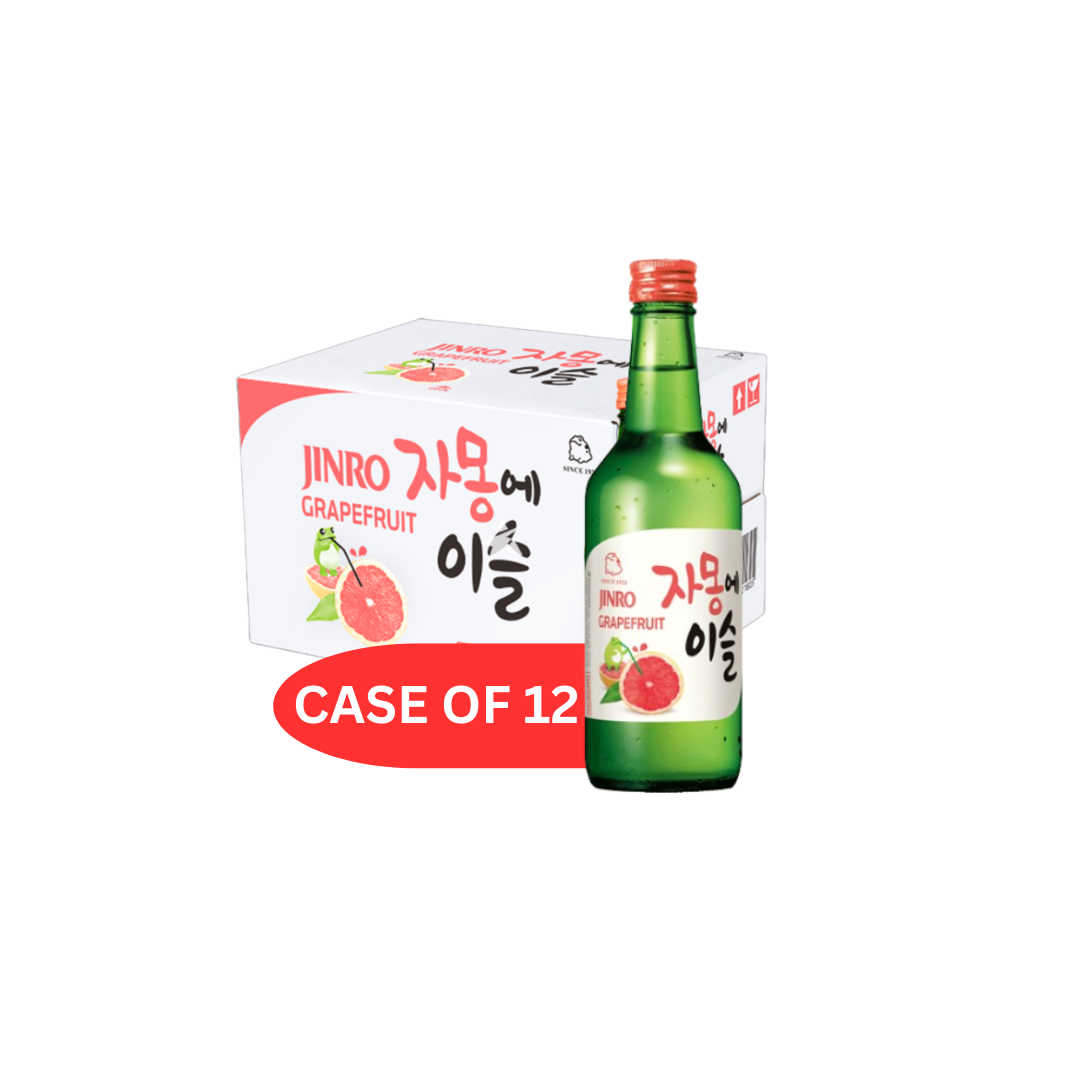 JINRO GRAPEFRUIT SOJU (12X36CL)