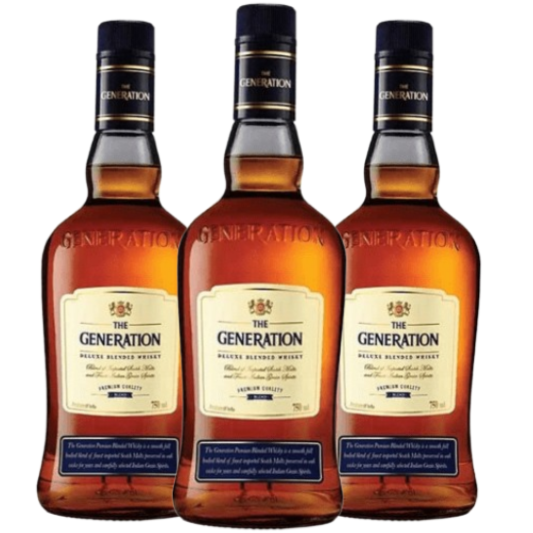 THE GENERATION WHISKY 75CL(PACK OF 3)