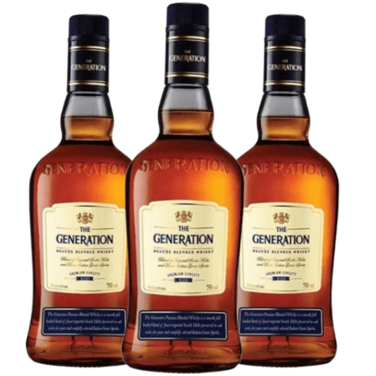 THE GENERATION WHISKY 75CL(PACK OF 3)