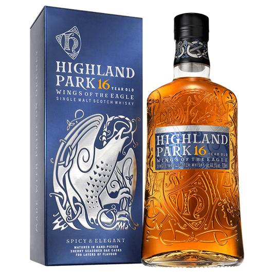 HIGHLAND PARK WINGS OF THE EAGLE 16 YEARS WHISKY 70CL