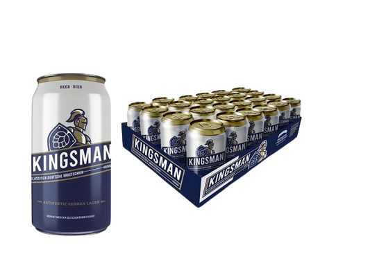 KINGSMAN PREMIUM LAGER BEER CAN (24X33CL)