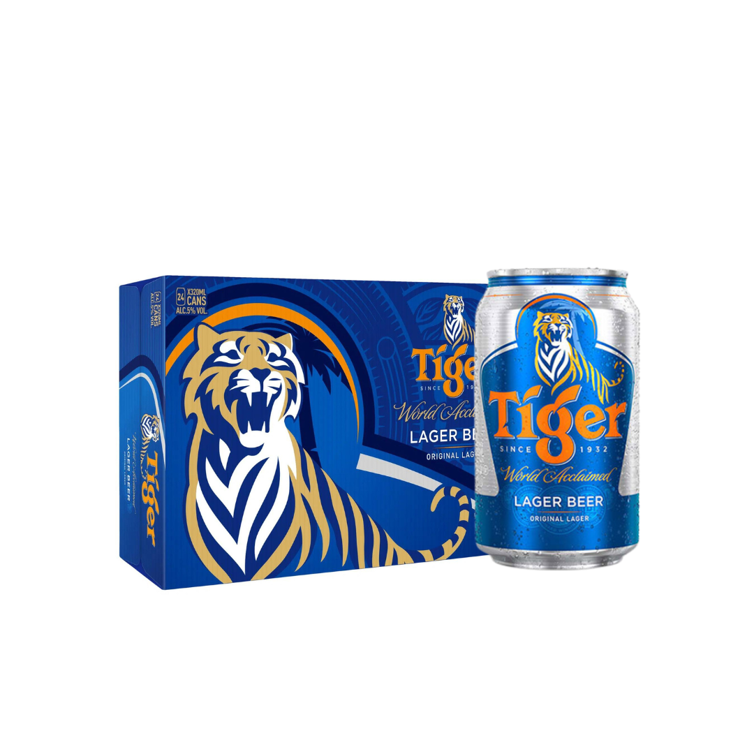 TIGER BEER CAN (24X33CL)