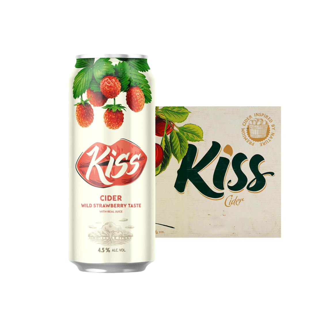 KISS WILD STRAWBERRY (12X50CL)