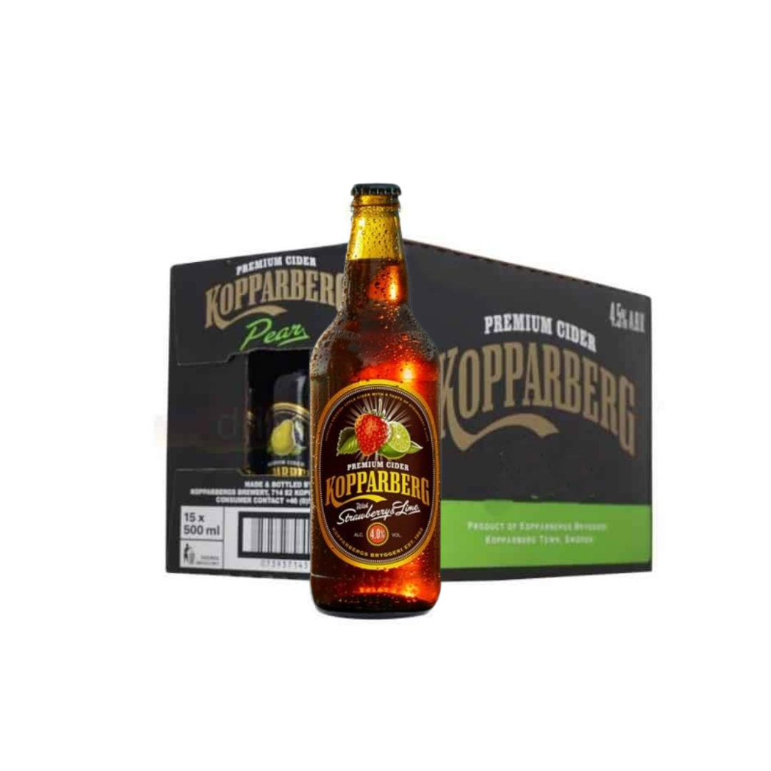 KOPPARBERG STRAWBERRY & LIME CIDER (6X50CL)