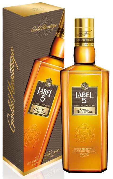 LABEL 5 GOLD HERITAGE WHISKEY 75CL