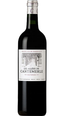 LES ALLÉES DE CANTEMERLE 75CL