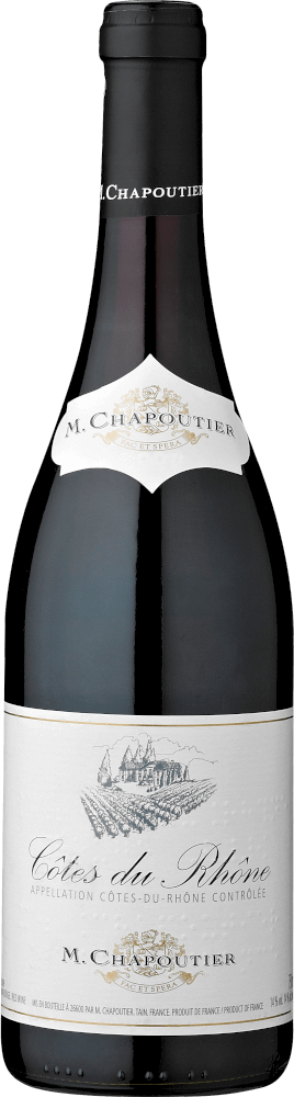 M. CHAPOUTIER BELLERUCHE ROUGE 75CL