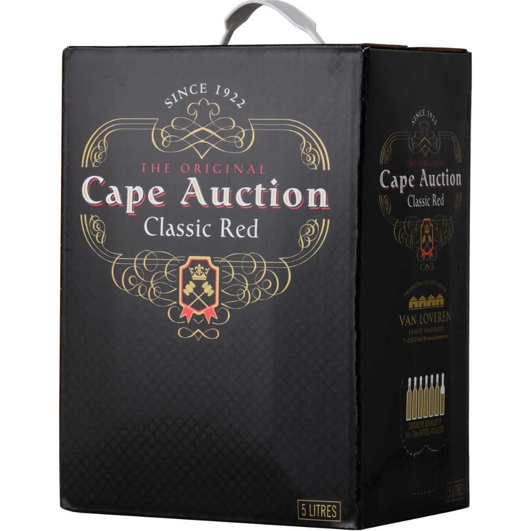 CAPE AUCTION  CLASSIC RED 5LTR