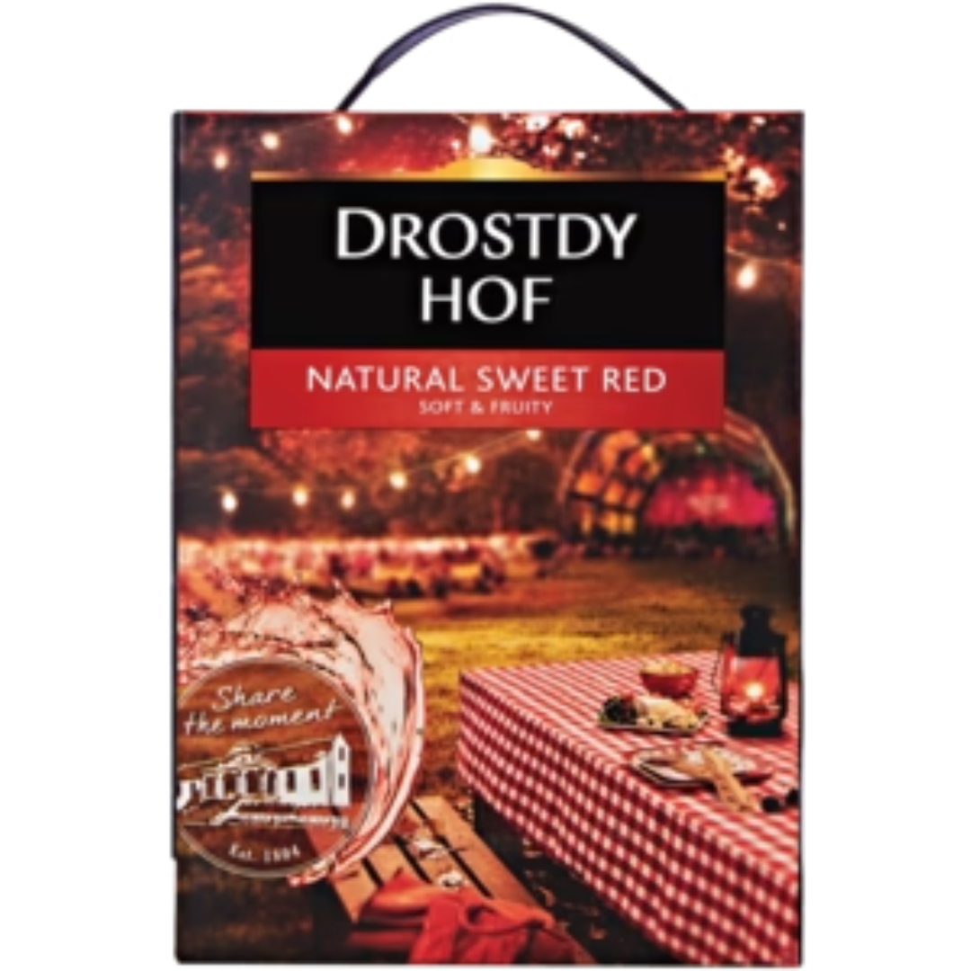 DROSTDY HOF NATURAL SWEET RED 3LTR