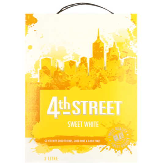 4TH STREET NATURAL SWEET WHITE WINE 3LTR