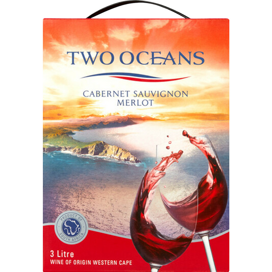 TWO OCEANS CABERNET SAUVIGNON MERLOT 3LTR