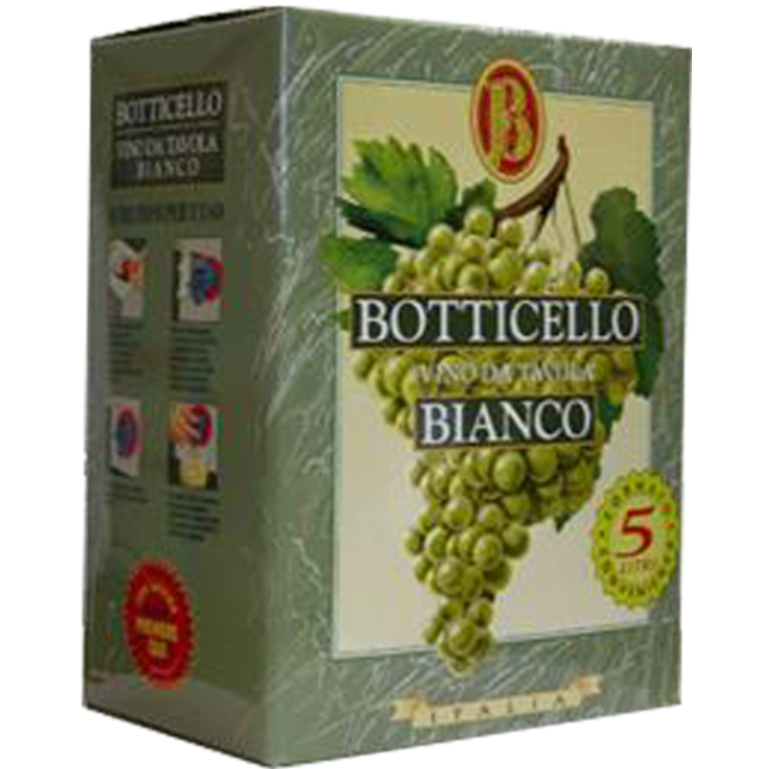 BOTTICELLO BIANCO WHITE 5LTR