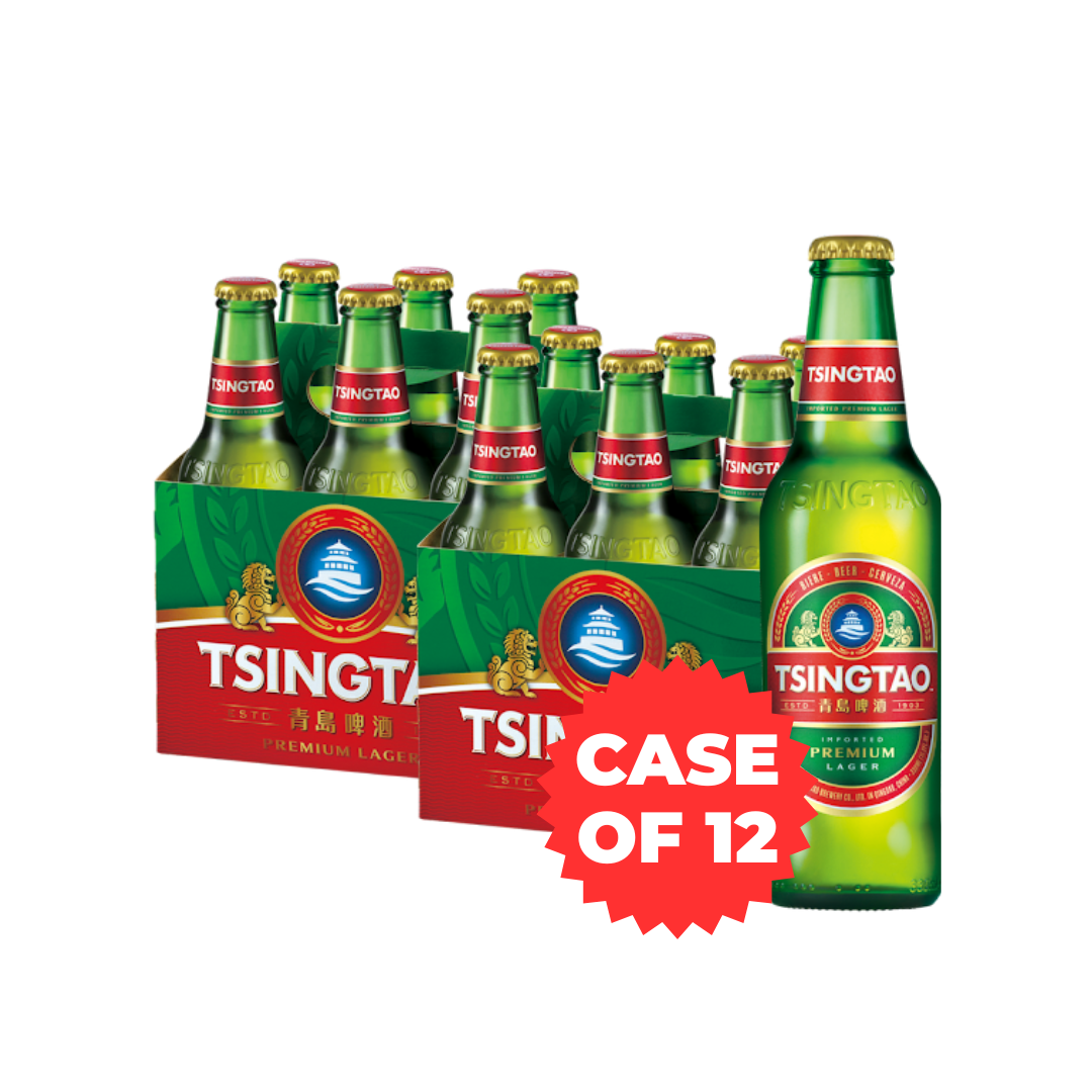 TSINGTAO BEER BTL (12X33CL)