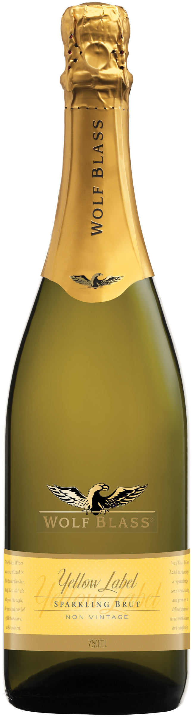 WOLF BLASS YELLOW LABEL SPARKLING 75CL