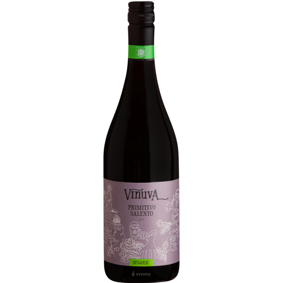 VINUVA PRIMITIVO SALENTO ORGANIC 75CL