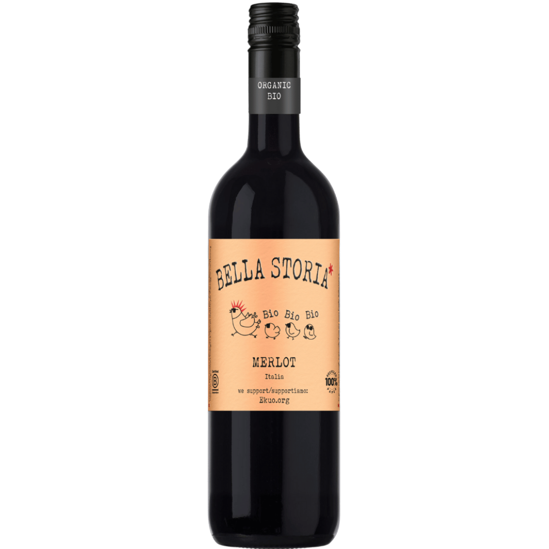 BELLA STORIA BIO MERLOT 75CL