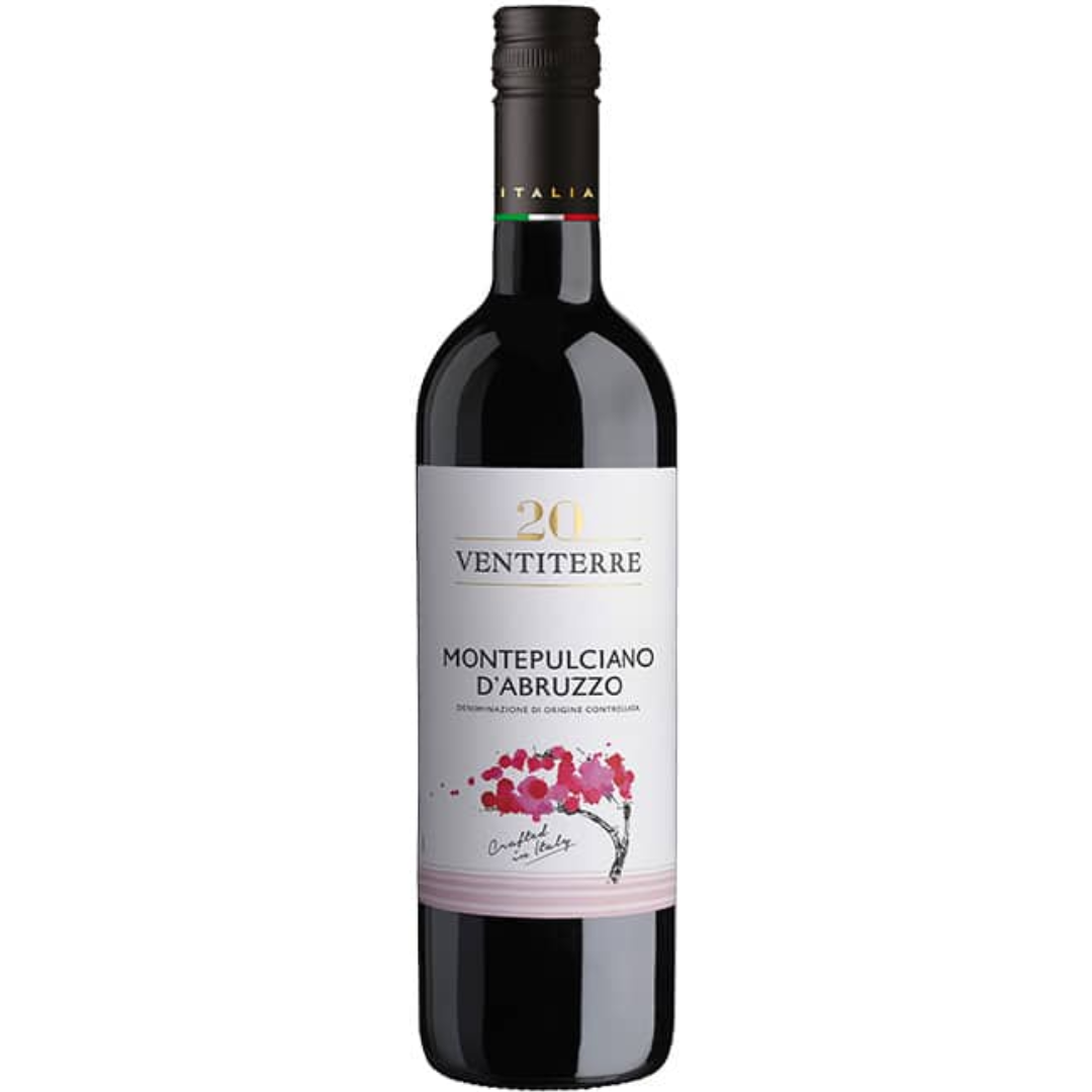 20 VENTI TERRE MONTEPULCIANO D'ABRUZZO 2024 75CL