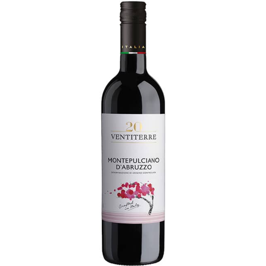 20 VENTI TERRE MONTEPULCIANO D'ABRUZZO 2024 75CL - Compare prices in UAE