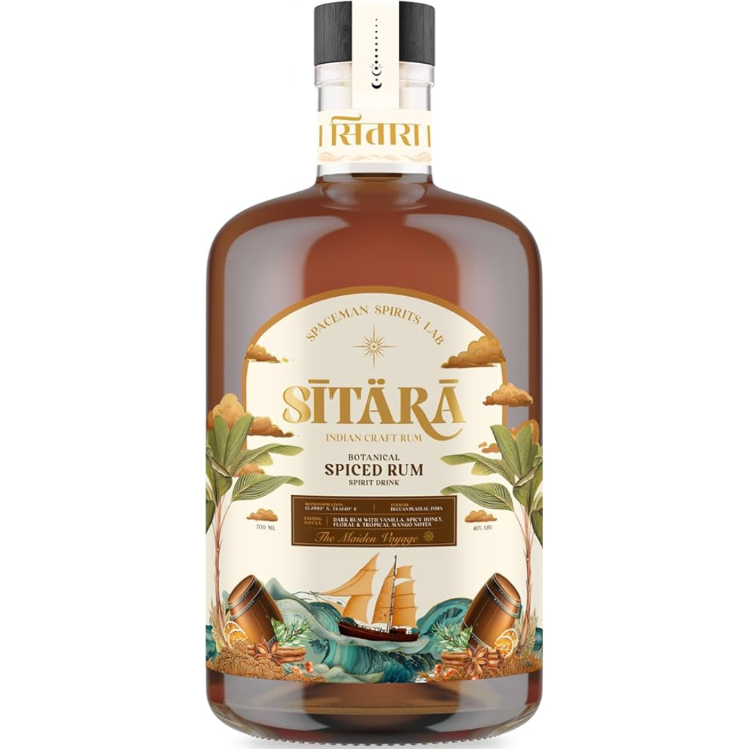 SITARA SPICED RUM 75CL