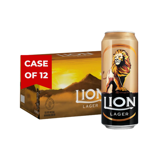 LION LAGER BEER CAN 12X50CL by lion - Compare prices in UAE