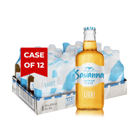 Savanna Light Cider 12 x 330ML - Compare prices in UAE