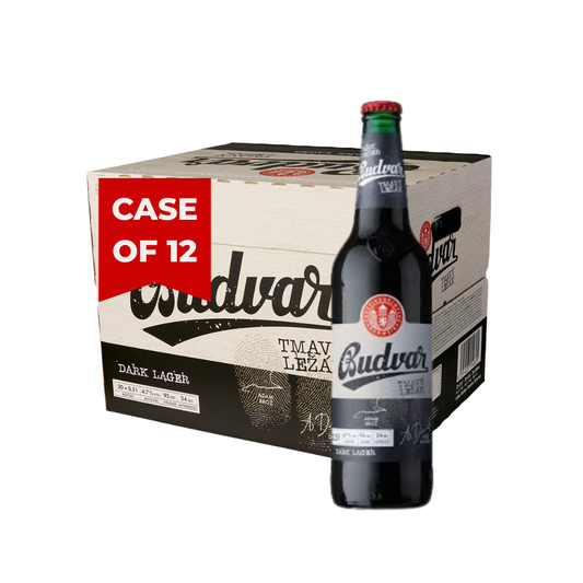 BUDVAR DARK LAGER 4.7 BEER BTL 12X33CL - Compare prices in UAE