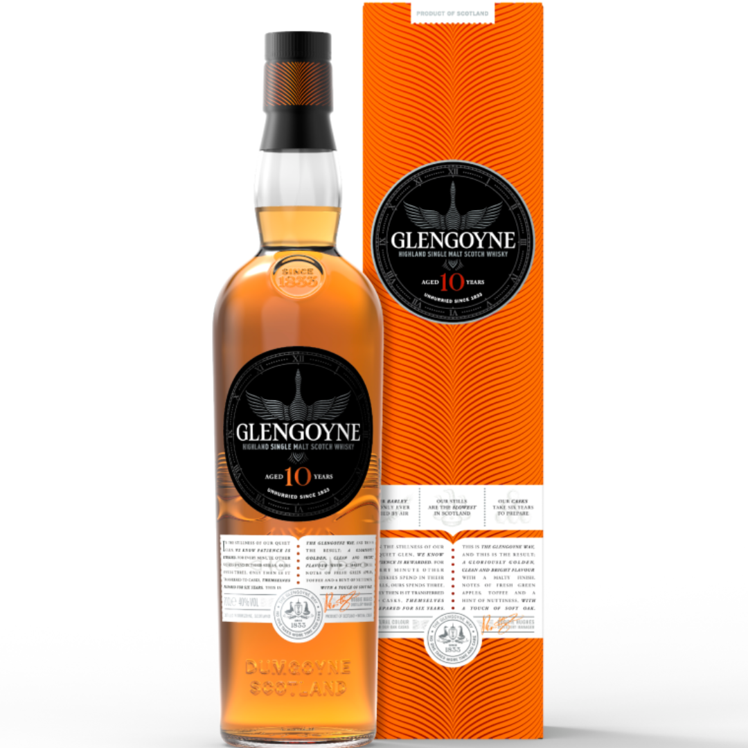 GLENGOYNE 10 YEARS SINGLE MALT WHISKEY 7OCL