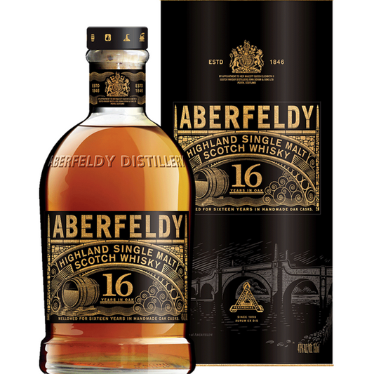 ABERFELDY 16 YEARS WHISKY 75CL