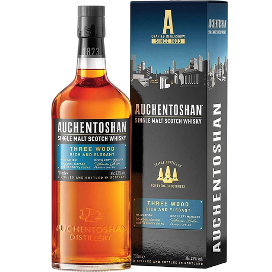 AUCHENTOSHAN THREE WOOD 70CL