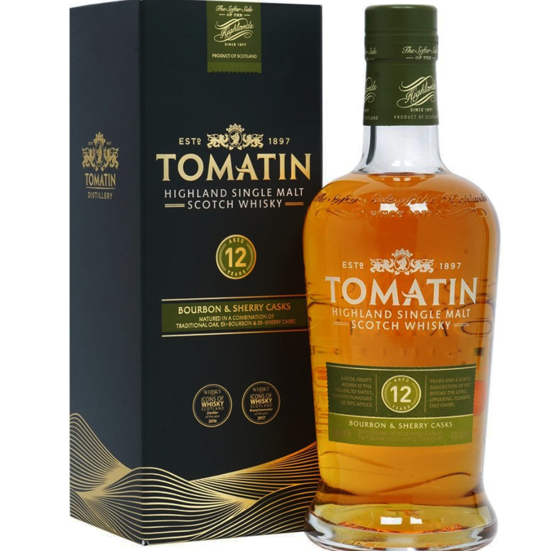 TOMATIN 12 YEARS OLD 70CL - Compare prices in UAE