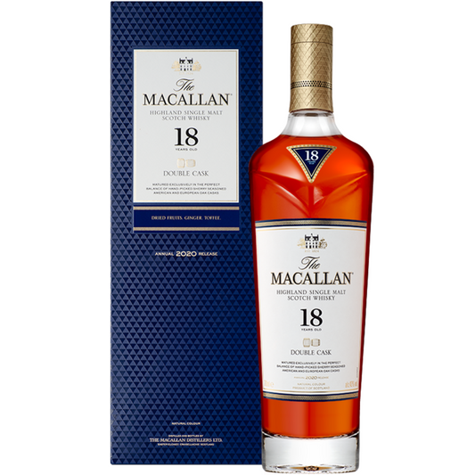 MACALLAN DOUBLE CASK 18 YEARS WHISKY 70CL