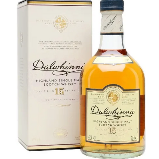 DALWHINNIE 15 YEARS WHISKY 70CL