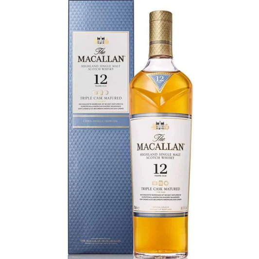 MACALLAN TRIPLE CASK 12 YEARS WHISKY 70CL