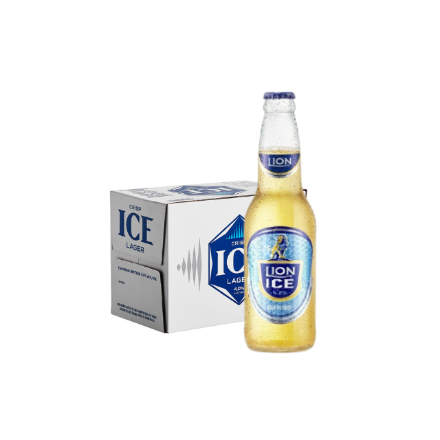 LION ICE BEER BTL (24X33CL)