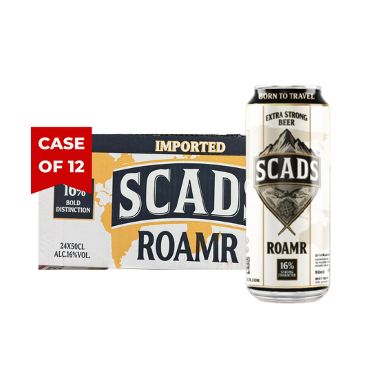 SCADS ROAMR EXTRA STRONG BEER CAN 12X50CL - Compare prices in UAE