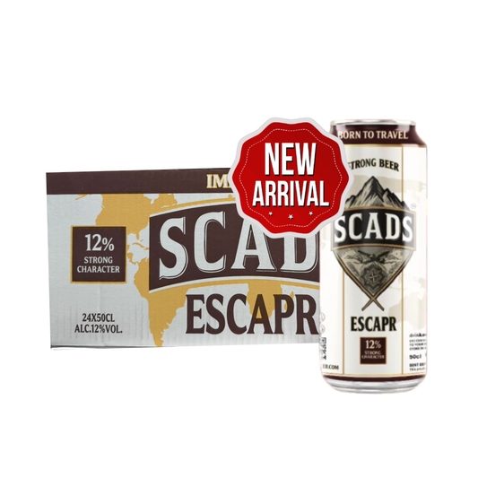 SCADS ESCAPR STRONG BEER CAN 24X50CL - Compare prices in UAE