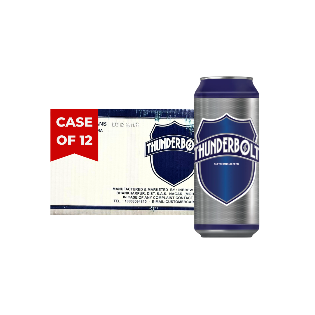 THUNDERBOLT BEER CAN (12X50CL)