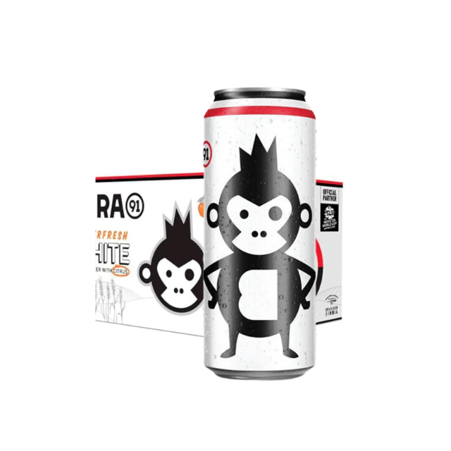 BIRA 91 WHITE BEER CAN (24X50CL)