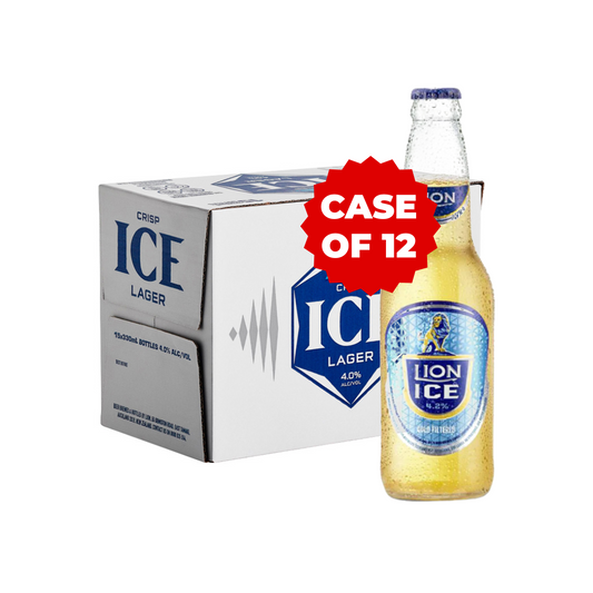 LION ICE BEER BTL (12X33CL)