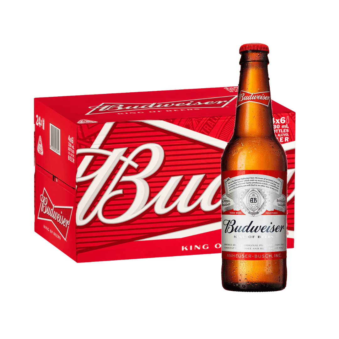 BUDWEISER BEER BTL (24X33CL)