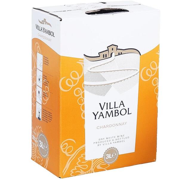 VILLA YAMBOL WHITE WINE CHARDONNAY 75CL