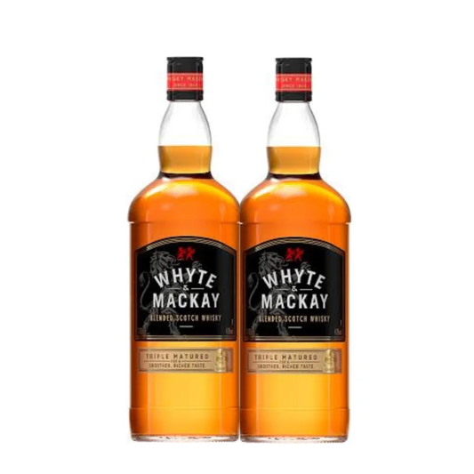 WHYTE & MACKAY WHISKY 2X1.14 LTR