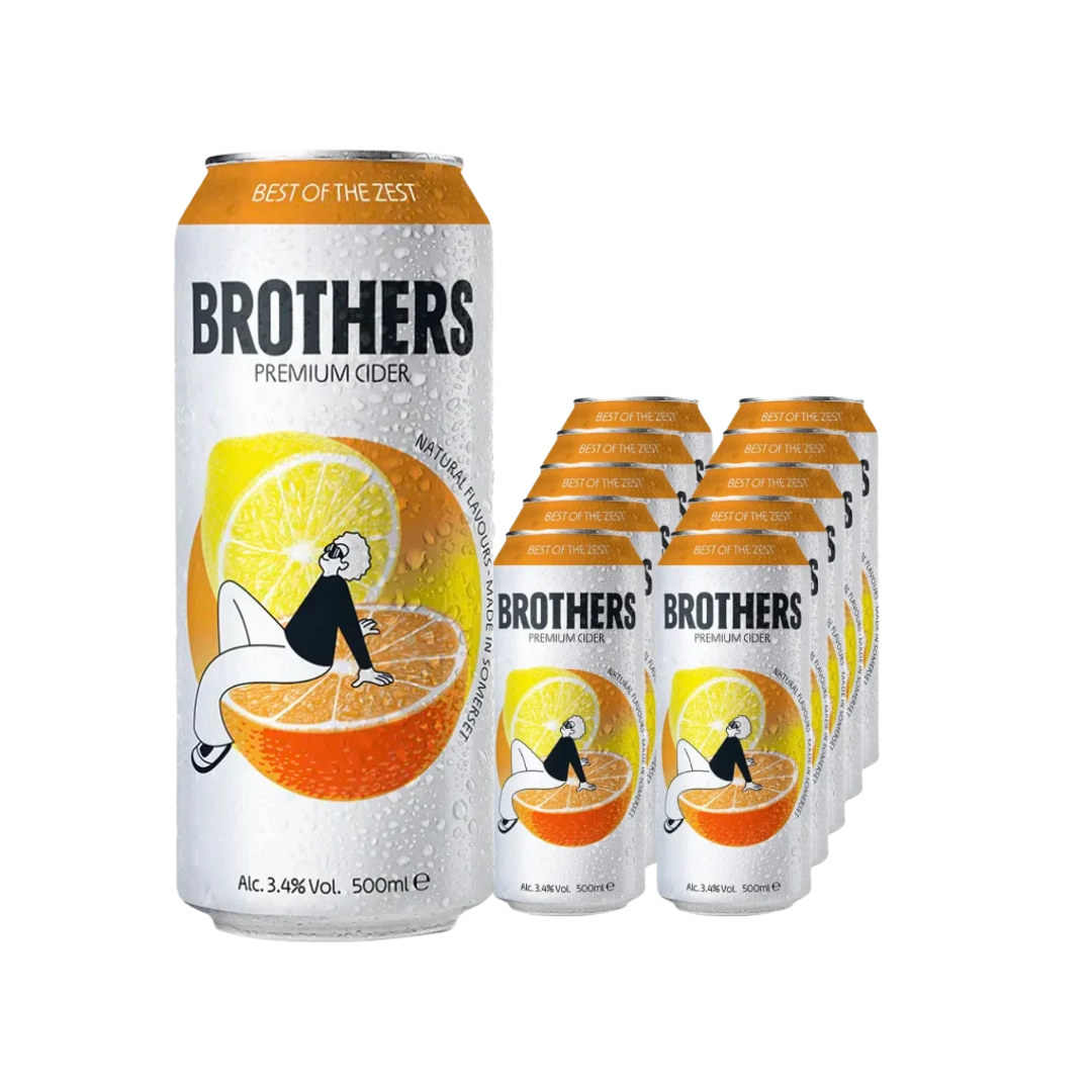 BROTHERS BEST OF THE ZEST (10X50CL)